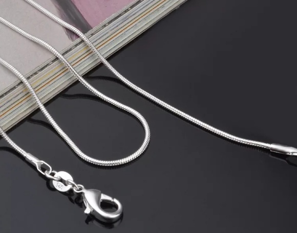 925 sterling silver Turquoise necklace - Picture 4 of 7